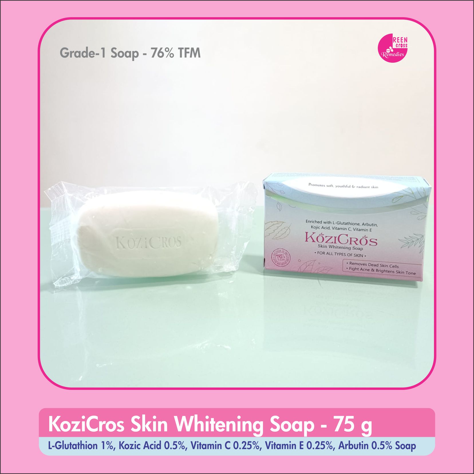 KoziCros Skin Whitening Soap