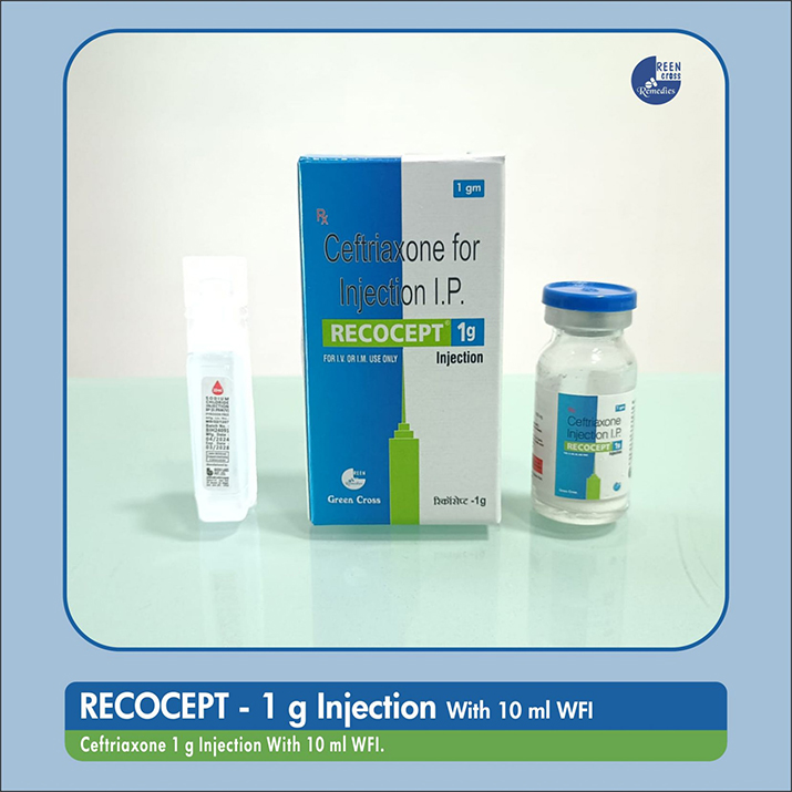 RECOCEPT 1 gm Injection